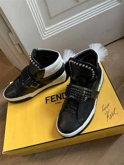 fendi karlito sneakers and net porter